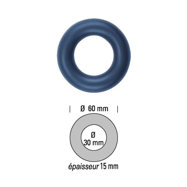 Silentbloc Auspuff 220°C POWERSPRINT Dicke 15mm - PS-909912 - 909912 - 3661768257739