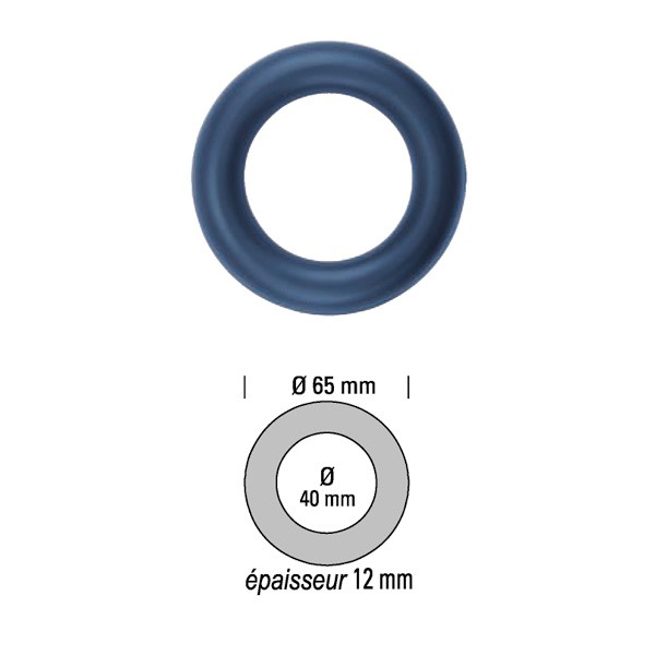 Silent Bloc Scarico 220°C Powersprint spessore 12mm - PS-909911 - 909911 - 3661768257722