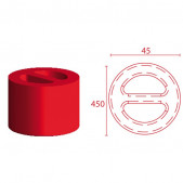 Silent-Bloc Powerflex Echappement 45/45mm