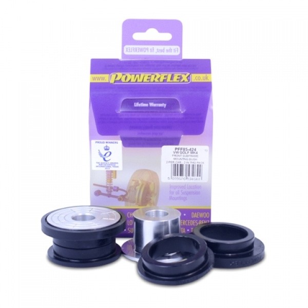 Silent Bloc Powerflex Vorne Fahrgestell Hinten Audi S3 (2 Stück) - PF-F85424-2 - PFF85-424 - 5055676534644