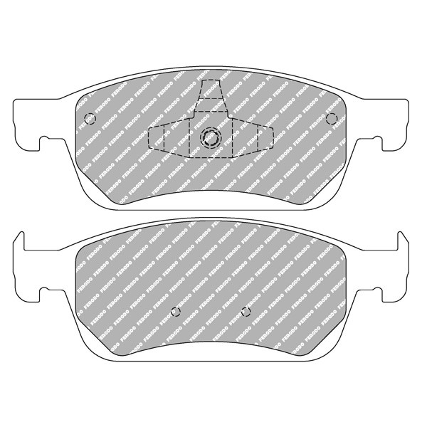 Pastiglie Freno Ferodo DS2500 Anteriore Ford Focus III 2.0 ST - F-CP4416H - FCP4416H - 3661768584545