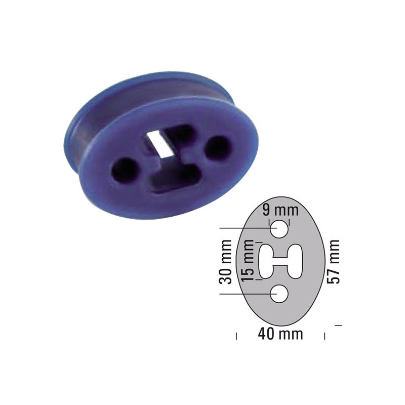 Powersprint 220°C Exhaust Bush Thickness 25mm - PS-909855 - 909855 - 3661768585955