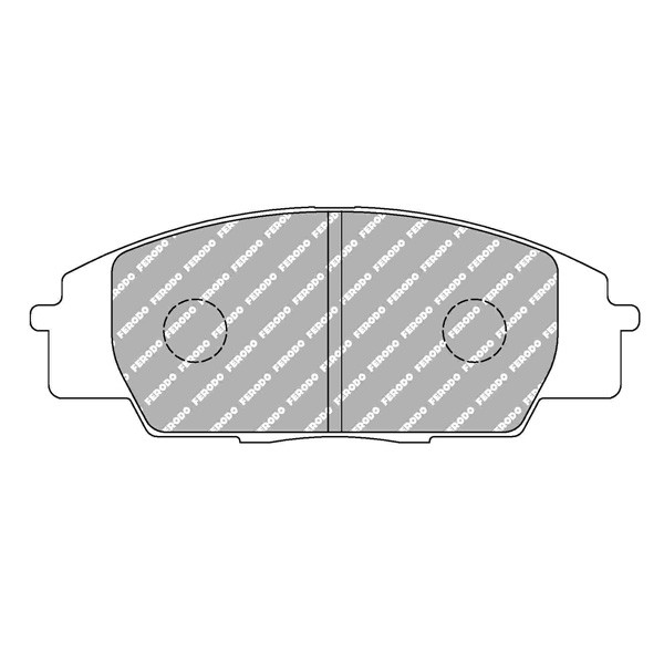Plaquettes de Frein Ferodo DS2500 Avant Honda S2000 - F-CP1444W - FCP1444W - 3661768323649