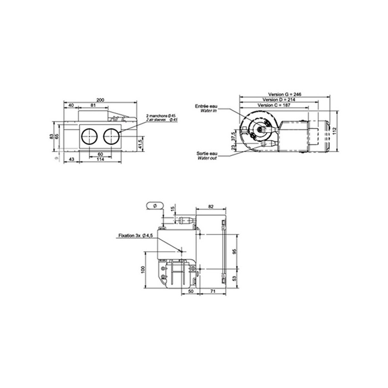 Siroco Bali Heating 12/24V 55W 130 m3/h 1.2Kg - EL-CHAUF1 - 01506100 - 3661768470060