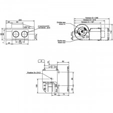 Chauffage Siroco Bali 12V 55W 130 m3/h 1.2Kg