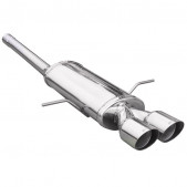 Inoxcar Rear Exhaust Mini R56 JCW 2009-2012 2x80 Racing