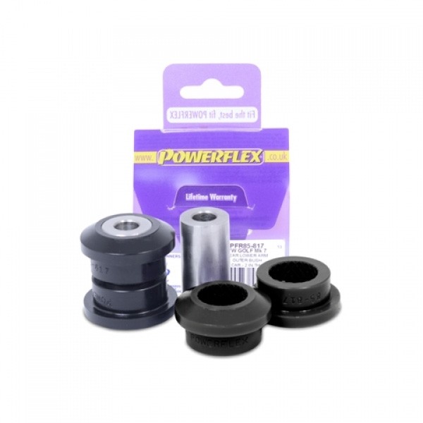 Silent Bloc Powerflex Hinterer Arm Unten Außen Volkswagen Golf 7 (2 Stück) - PF-R85817-2 - PFR85-817 - 5055676535597