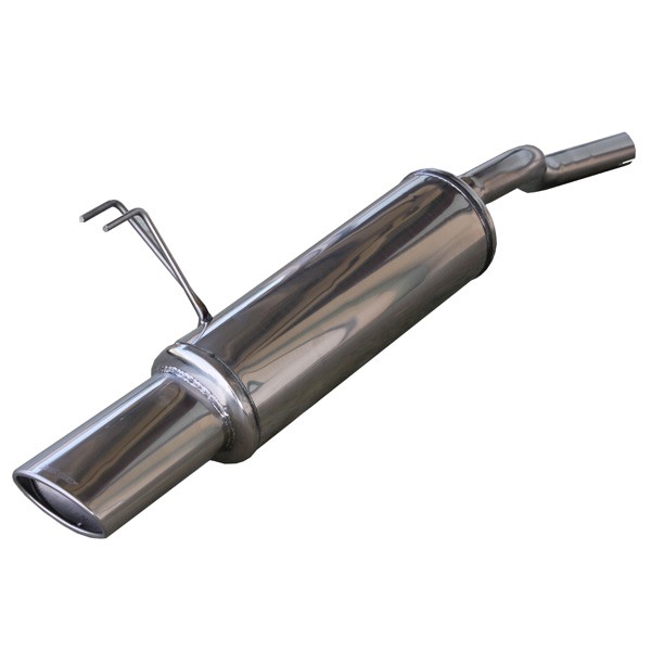 Inoxcar Rear Exhaust Fiat Punto II 1.2 After 2003 1x 120x80mm - IC-FIPN12120 - FIPN.12.120 - 3661768598825