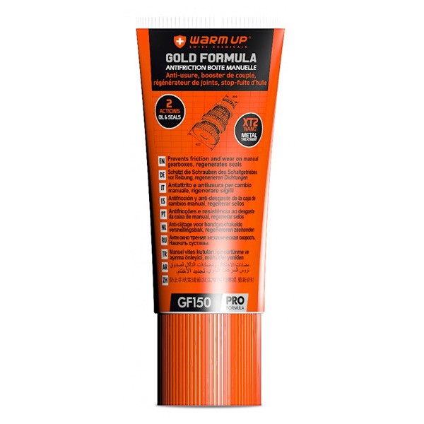 WARM UP® Gold Formula Gearbox Additive 150mL - WU-GF150 - WU-GF150 - 3770001129808