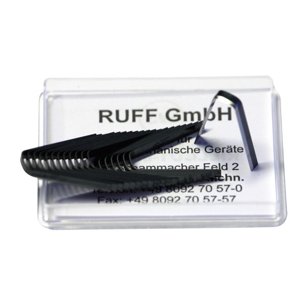 Rillfit Vierkantklingen zum Nachschneiden (x20) - RI-LAME-C.9-13 - 15800-52 W4 - 3661768595923