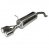 Inoxcar Rear Exhaust Renault Clio 4 1.2 2013 2X80mm