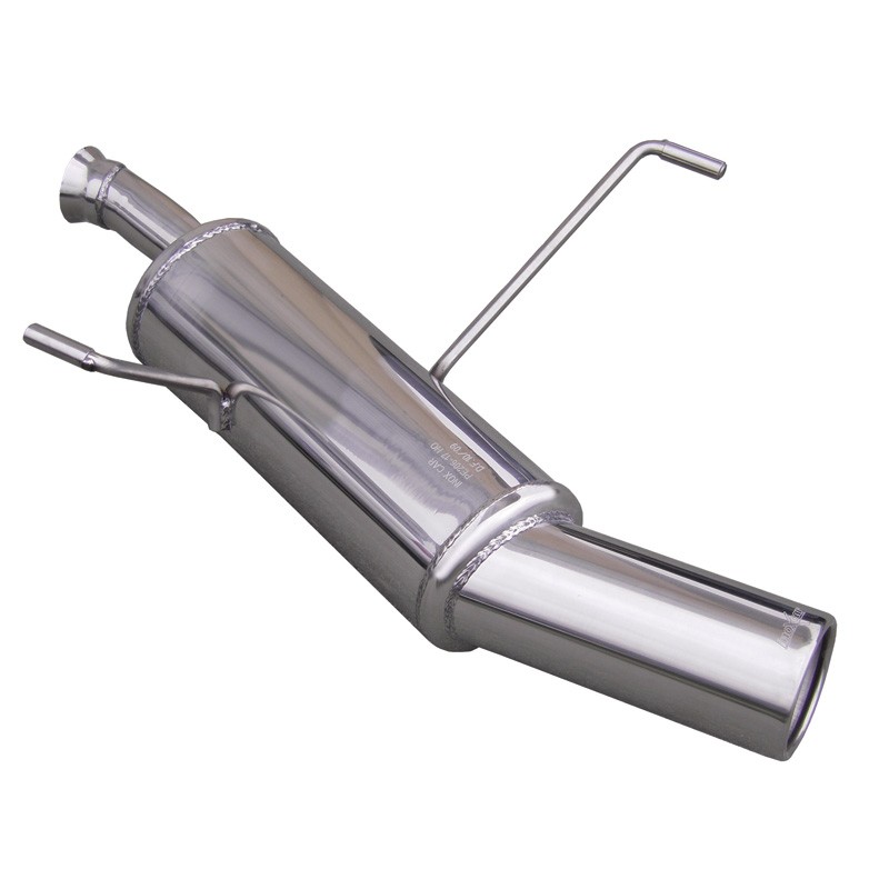 Terminale Scarico Inoxcar Peugeot 206 SW 2.0 HDi 90ch 2002-2005 102m - IC-PE20620102 - PE206.20.102 - 3661768606728