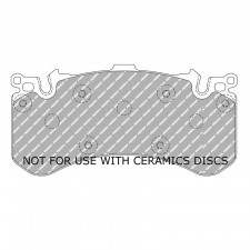 Bremsbeläge Ferodo DS2500 vorne für AUDI A6 S6 quattro 02.12 - Bremssattel BREMBO