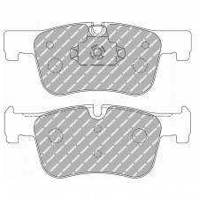 Bremsbeläge Ferodo DS2500 vorne für BMW 1 Series 114 d 10.12 - Bremssattel ATE