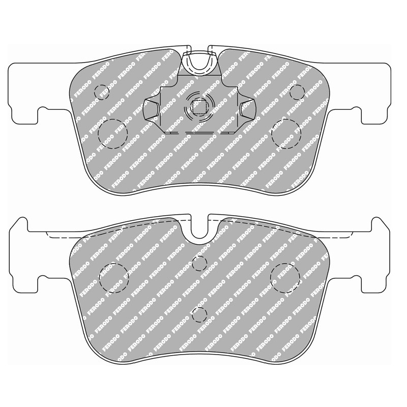 Plaquettes de Frein Ferodo DS2500 Avant BMW - F-CP4489H - FCP4489H - 3661768608494