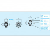 Rodobal MTE Spherical Bush Outer diameter 38mm / Inner 16mm