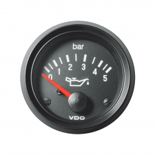 Strumento pressione olio VDO Cockpit International 5Bar 12V diametro 52mm