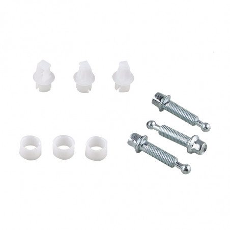 Kit plastique fixation optique GT2i (3 pièces)
