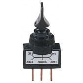 Schwarzer 3-Positionen-Schalter