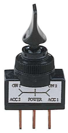 Schwarzer 3-Positionen-Schalter - LU-K886 - 3661768058480