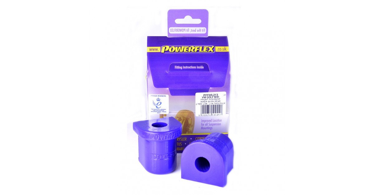 Silent-Bloc Powerflex Arrière Triangle Avant Volkswagen Golf 1 (2 Pièces)