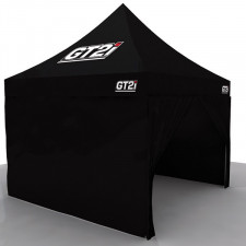Pack Tente 3x3m Noir GT2i + Mur sans Fenêtres + porte