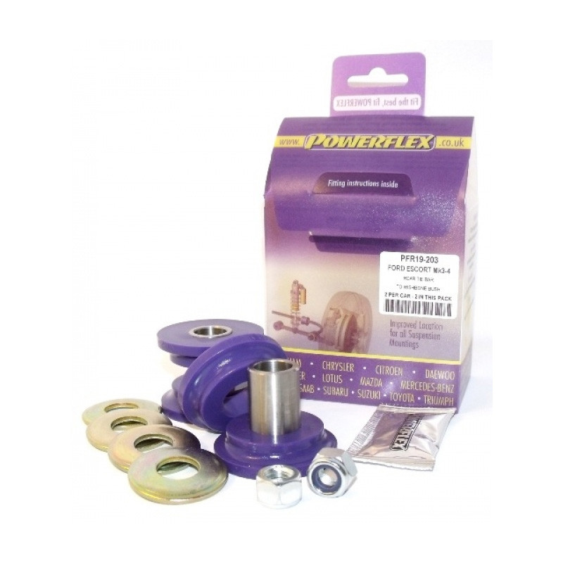 Silent-Bloc Powerflex Assale Posteriore Ford Escort RS Turbo Serie 1 (2 Pezzi) - PF-R19203-2 - PFR19-203 - 5055676503169