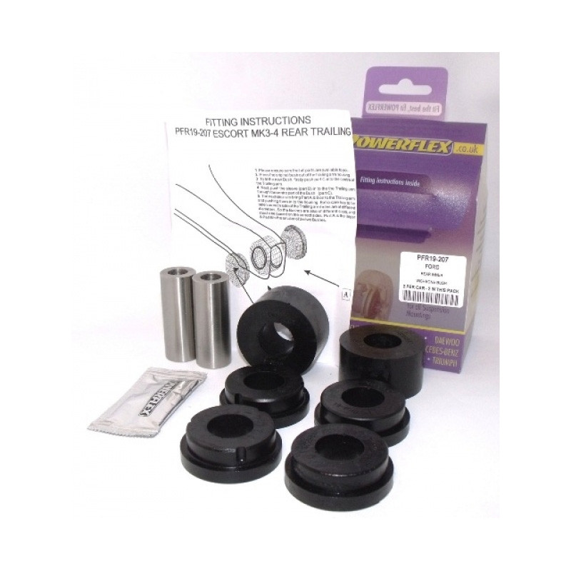 Silent-Bloc Powerflex Assale Posteriore Interiore Ford Escort RS Turbo (2 Pezzi) - PF-R19207-2 - PFR19-207 - 5055676503183