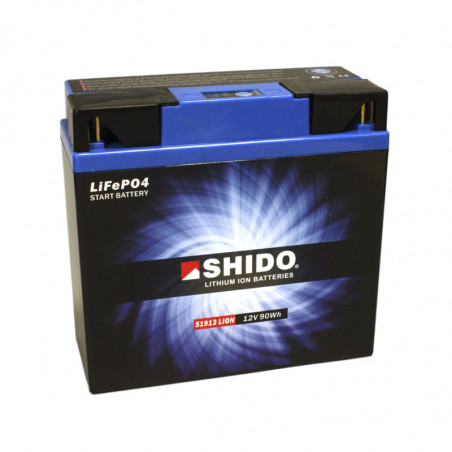 Batterie Lithium 16A Shido 186x82x171mm 1.7kg