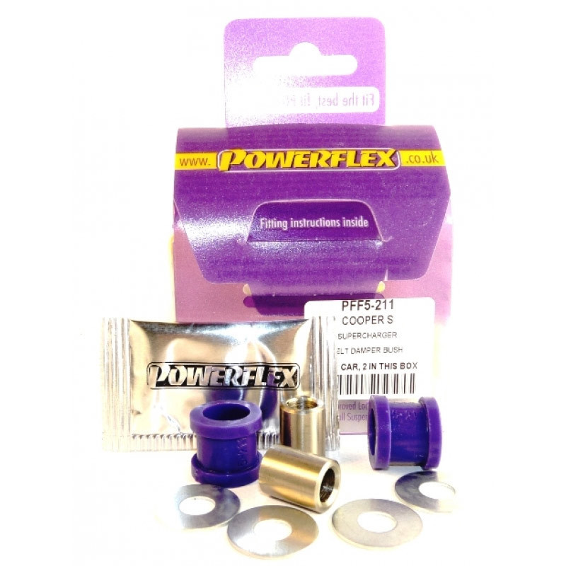 Silent-Bloc Powerflex Spanner Kompressor Mini Cooper S Typ R50 (2 Stück) - PF-F5211-2 - PFF5-211 - 5055676501301