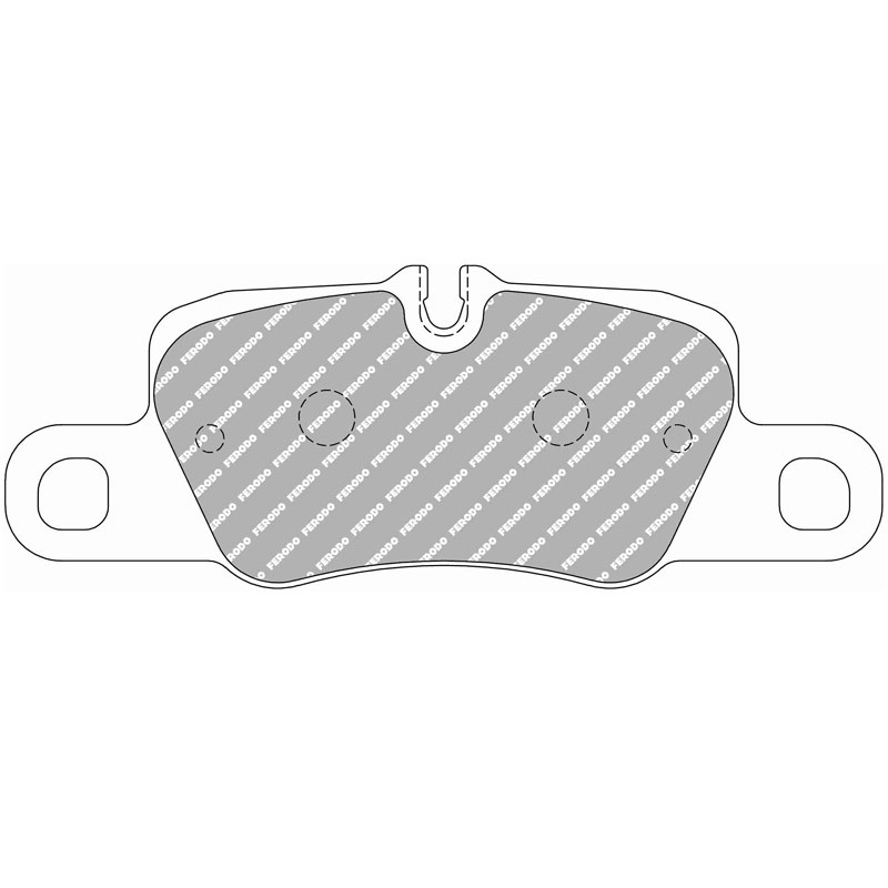 Pastiglie Freno Ferodo DS2500 Posteriore Porsche 911 (991) - F-CP4713H - FCP4713H - 3666618088563