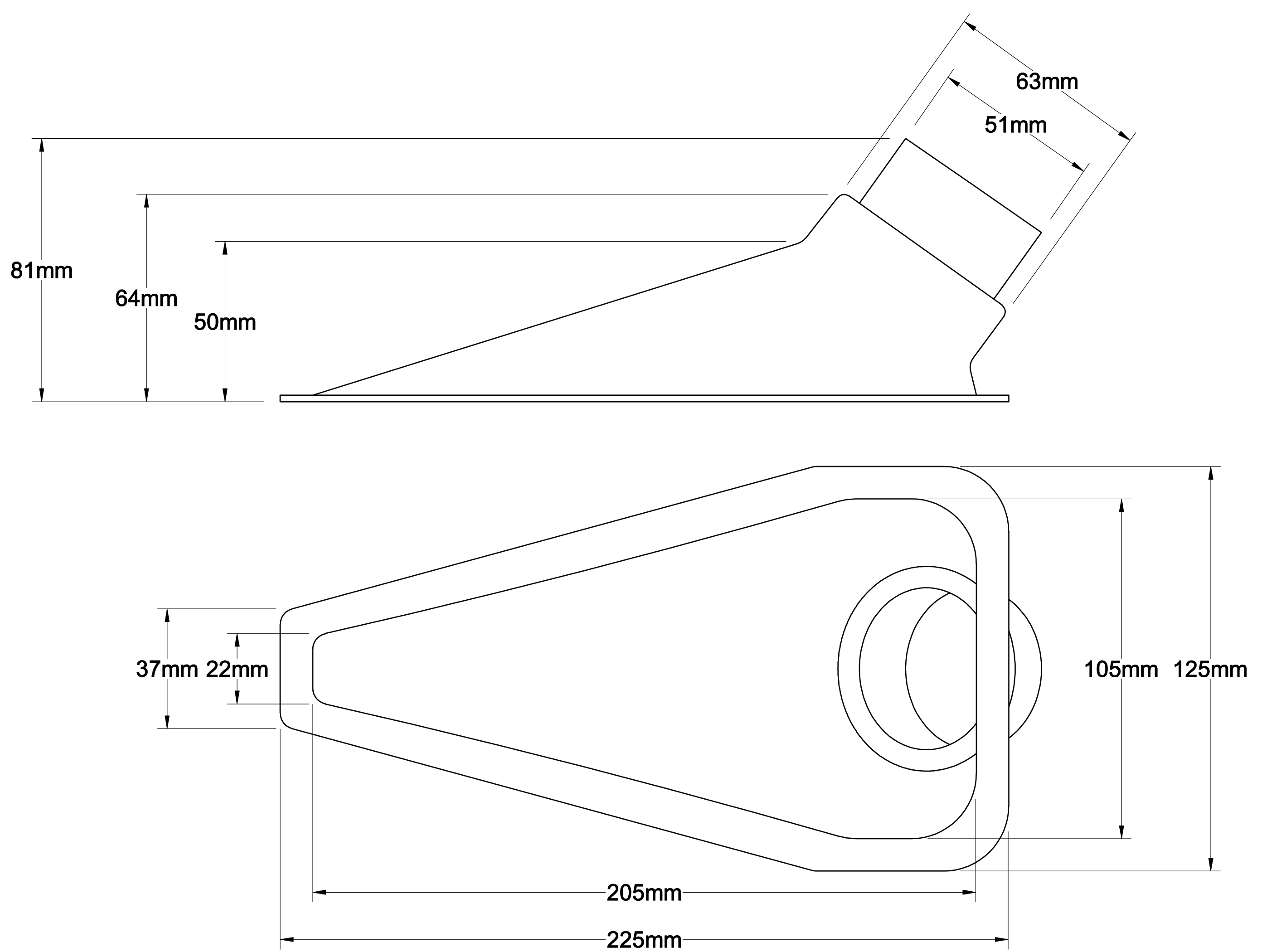 Entra di Aria Naca Revotec Diametro 63/51mm Nera - REN-IDS-1B - IDS-1B - 3661768440070