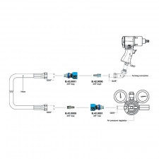 Coupleur Air Paoli Femelle 3/8"