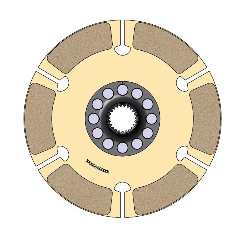 Disque Embrayage AP RACING 184mm 1"x23-7.11 - AP-CP8600-A036H - CP8600-A036H - 3661768294284