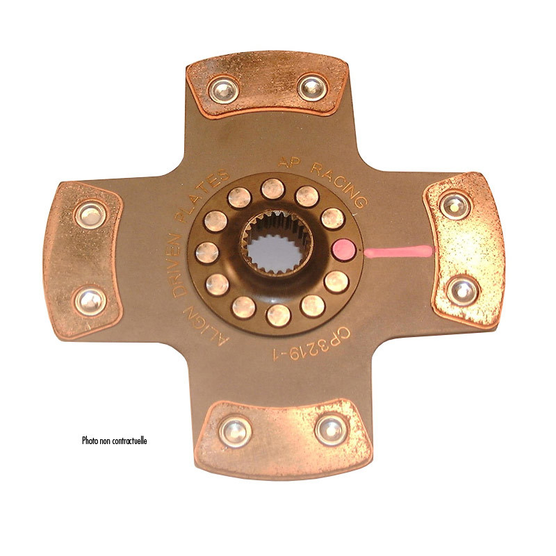 AP RACING Rigid Clutch Disk Renault Twingo R2 - AP-CP3219-46 - CP3219-46 - 3661768577318