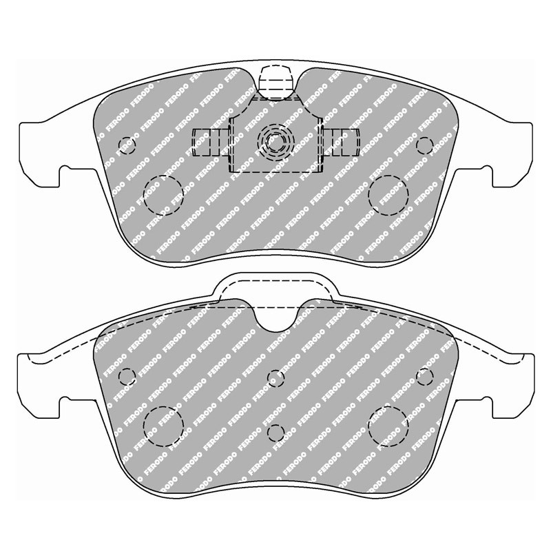 Pastiglie di Freno Ferodo DS2500 Anteriore Renault Clio 4 1.6 TS / Laguna 3 - F-CP4249W - FCP4249W - 3661768614709