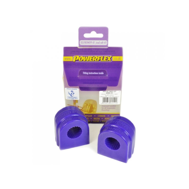 Silent Bloc Powerflex Barra Anti-Rollio Anteriore 27mm BMW X6 (2 pezzi) - PF-F5140327-2 - PFF5-1403-27 - 5055676530400