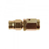 Concave straight female brake fitting