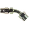 45° tubular curved female