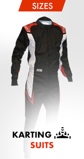 Choose well your karting suit thanks to our size chart and approvals
