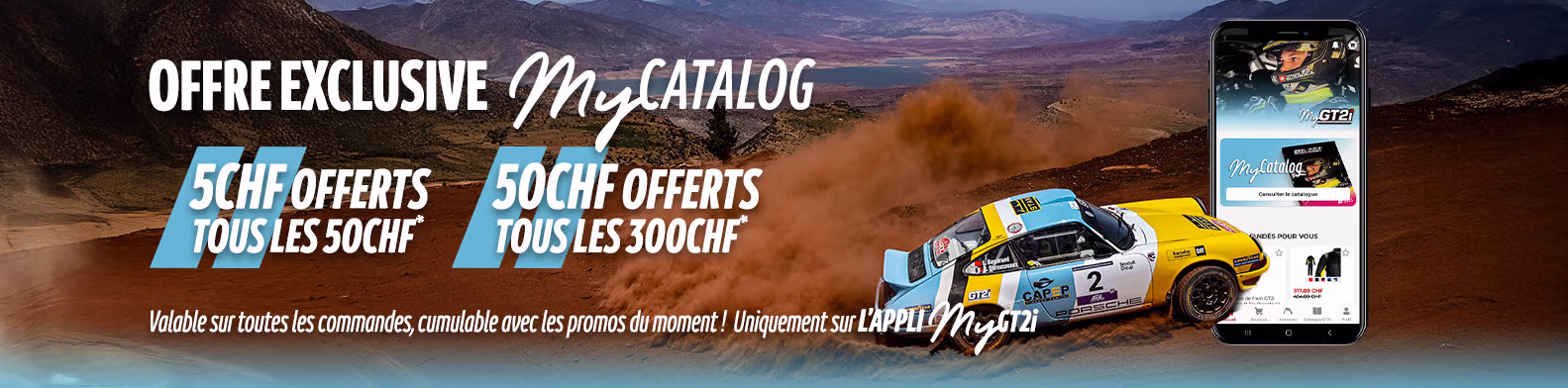 Offre exclusive MyCatalog GT2i