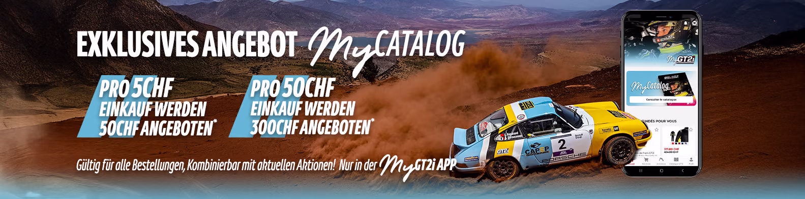Oferta exclusiva MyCatalog GT2i