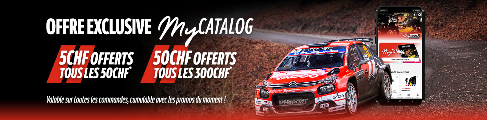 Offre exclusive MyCatalog GT2i